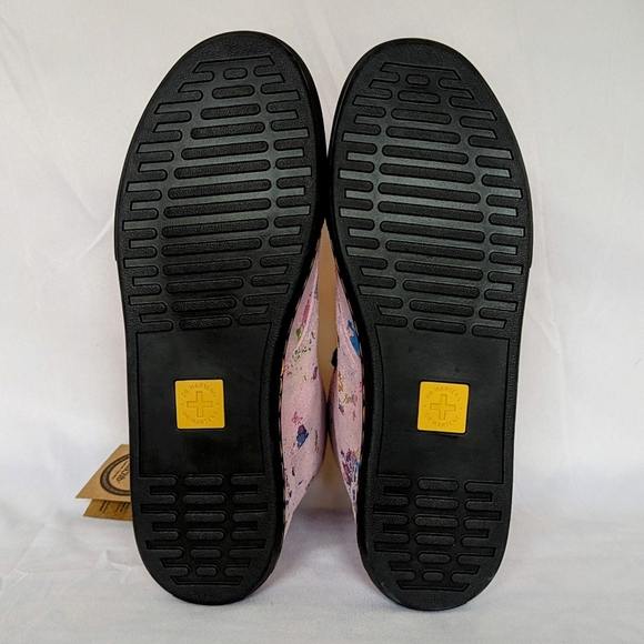 Dr. Martens Sheridan Boots Suede Lace Up Lightweight Rainbow Burst Pink 9 NIB - Picture 10 of 15